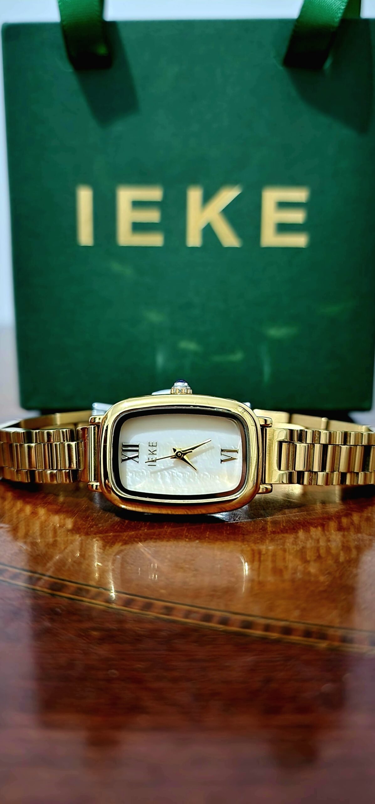 Montre Femme IEKE Or - Cadran Texturé – Image 2