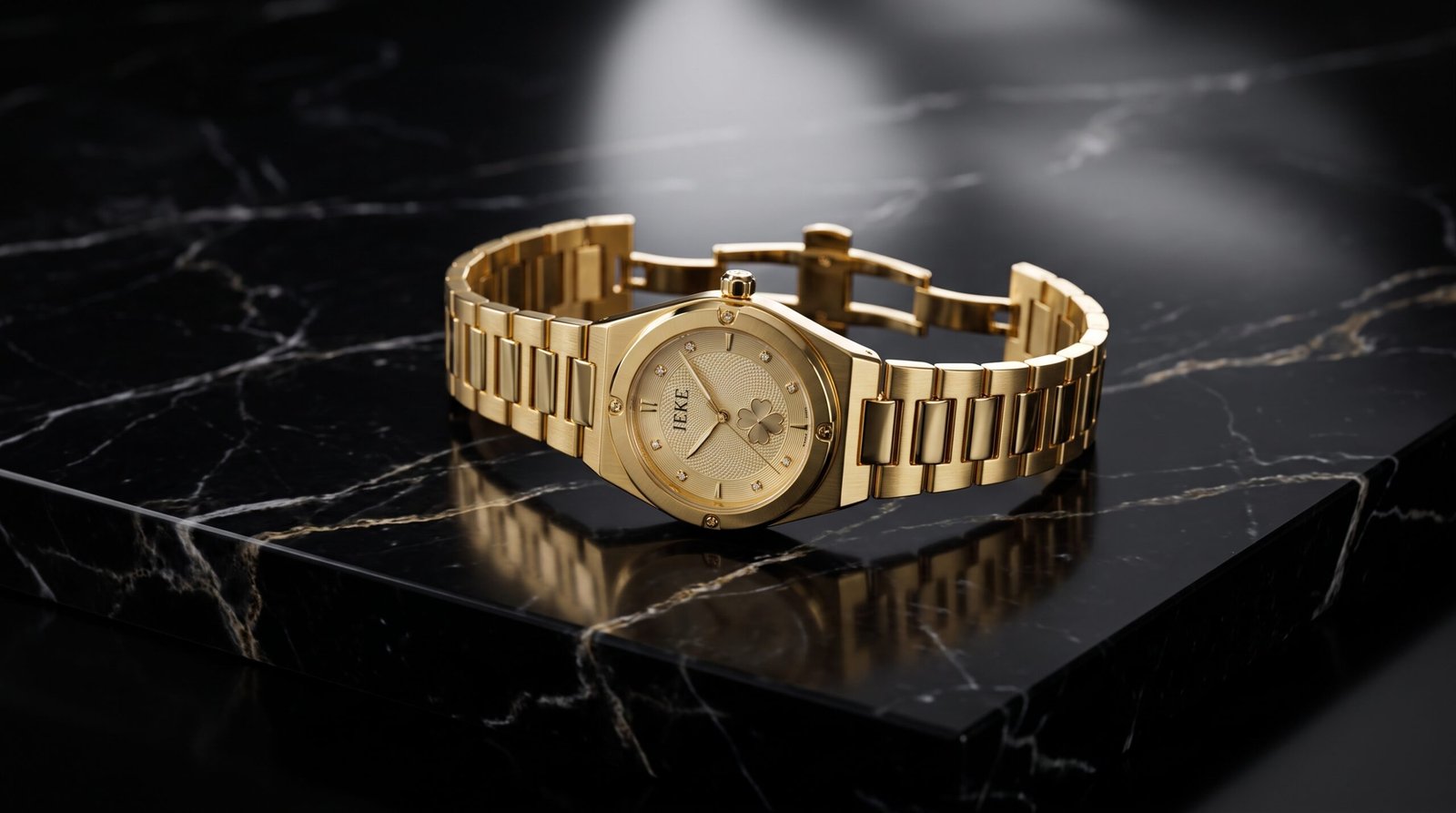 Montre IEKE - Motif Trèfle Porte-Bonheur – Image 2