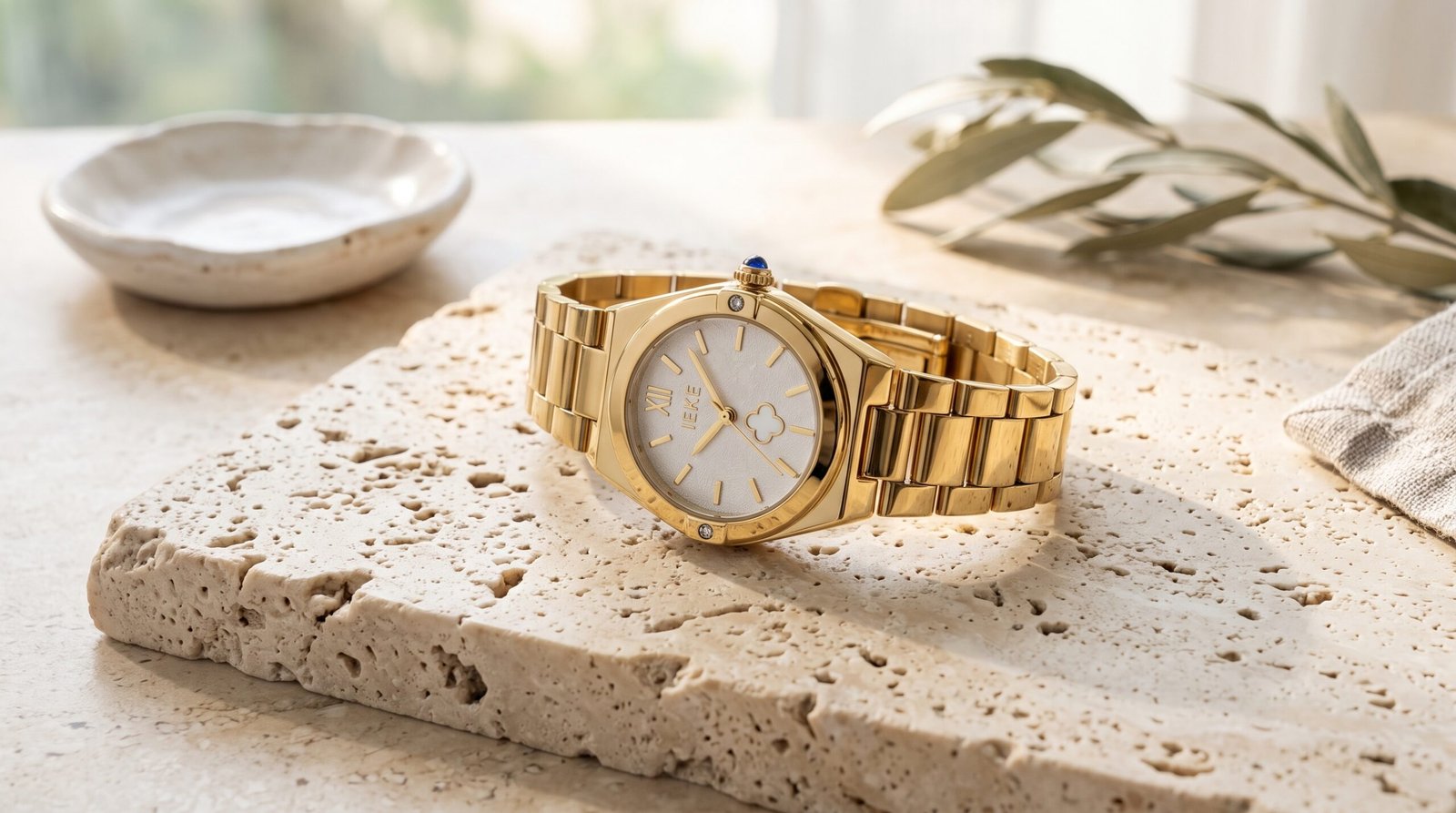 Montre IEKE - Motif Trèfle Porte-Bonheur – Image 4