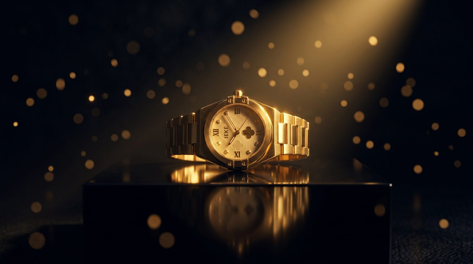 Montre IEKE - Motif Trèfle Porte-Bonheur – Image 6